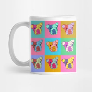 Colorful French Bulldog Mug